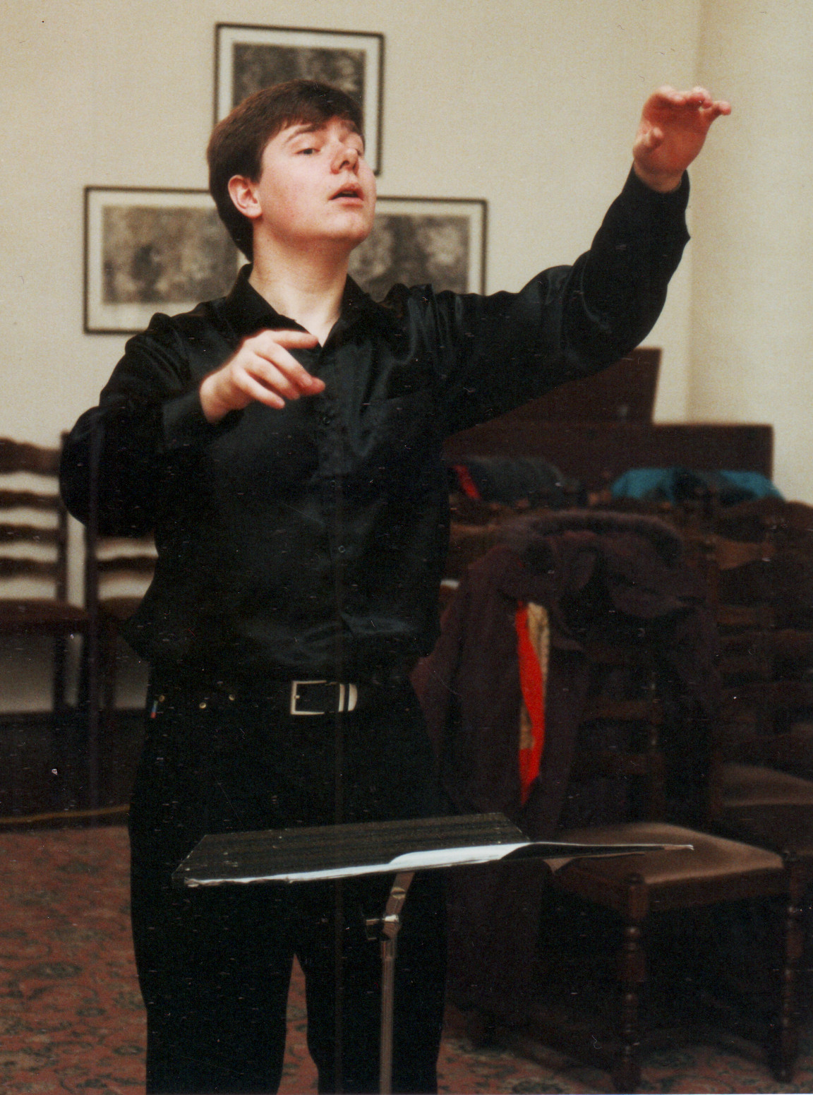 Dirigent Zdeněk Klauda, nahrávání